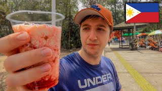 Trying $1 Strawberry Taho in Baguio, Philippines!