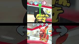 FNF Bendy fighting Foxy over Baja Blast