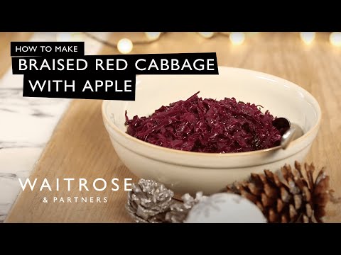 Braised red cabbage with apple - Waitrose
