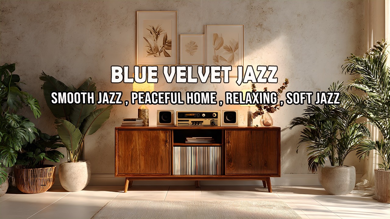 🌙 Blue Velvet Jazz — Calm Chill Jazz to Ease Your Mind ✨