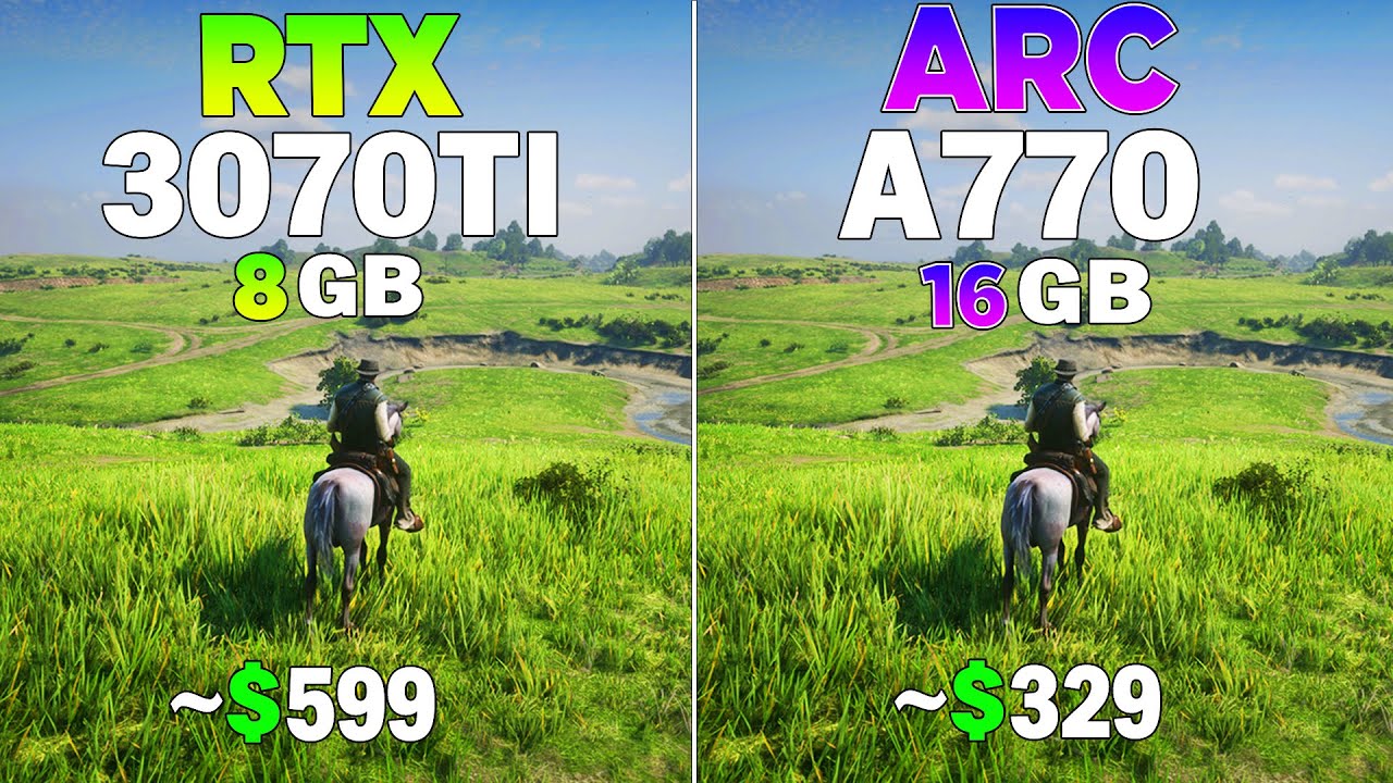 RTX 3070 Tİ vs ARC A770 - Test in 8 Games - YouTube