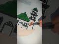 Painting ideas Mosjide #love #art #painting #drawing #shorts #satisfying #calligraphy #allah