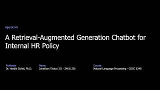 How I Built an AI HR Assistant Using RAG, FastAPI, and LangChain