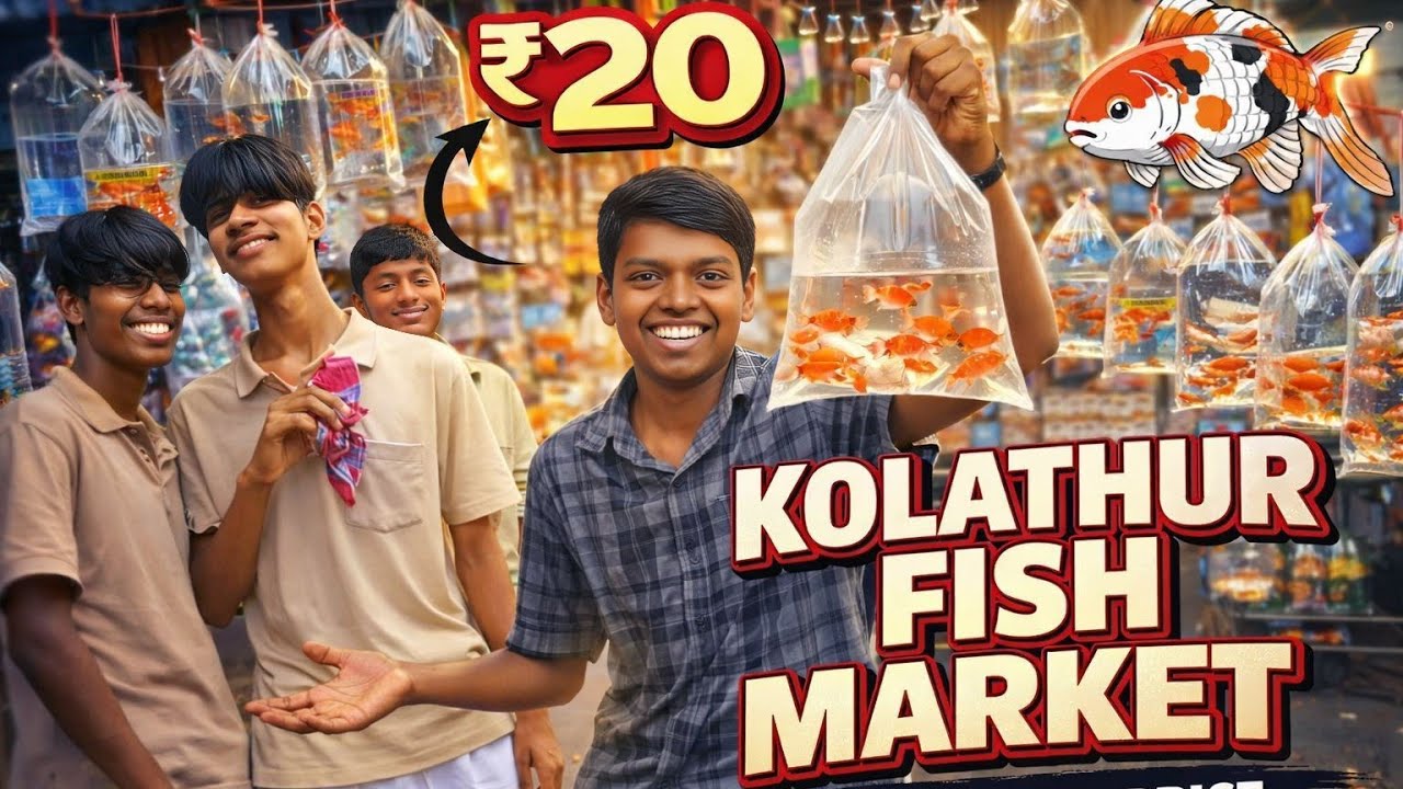 செம்ம சிரிப்பு🤣🔥| Kolathur Fish Market💥🐟| Episode-01| Dinesh Explores
