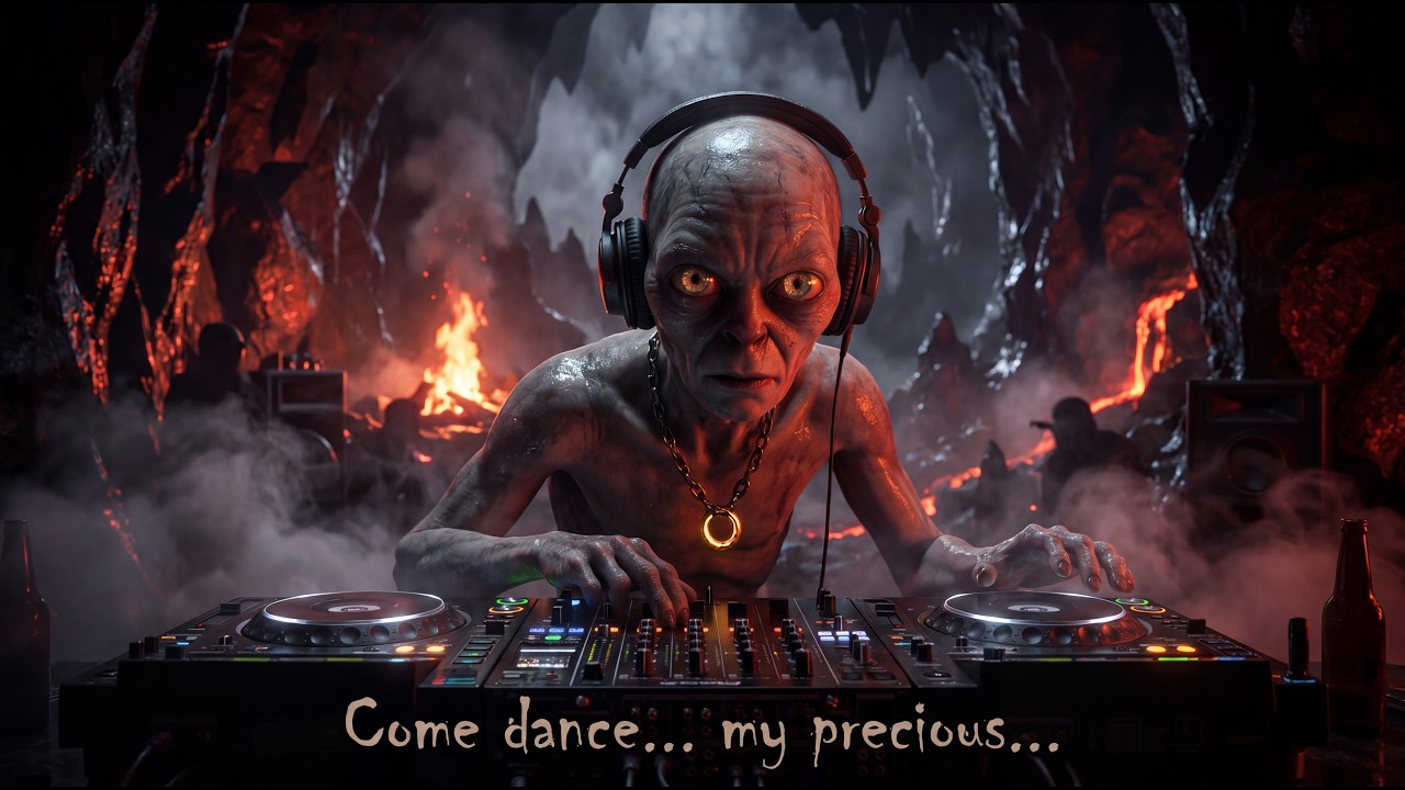 Gollum’s Obsession 🖤 Dark Melodic Techno | Deep House for Focus & Atmosphere (No Vocals)