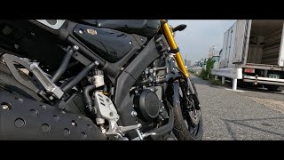 That was the 1st day of my YAMAHA XSR155 2023 Black×Gold