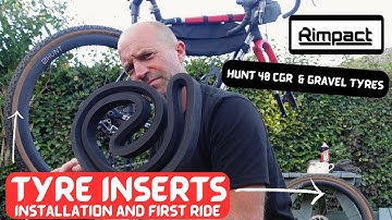 How To Fit Tyre Inserts - Rimpact Gravel XC Insert Installation and First Ride