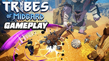 9 Minutes of Tribes of Midgard Preview Gameplay