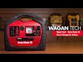 How to change  replace battery wagan techs power dome ex 2454