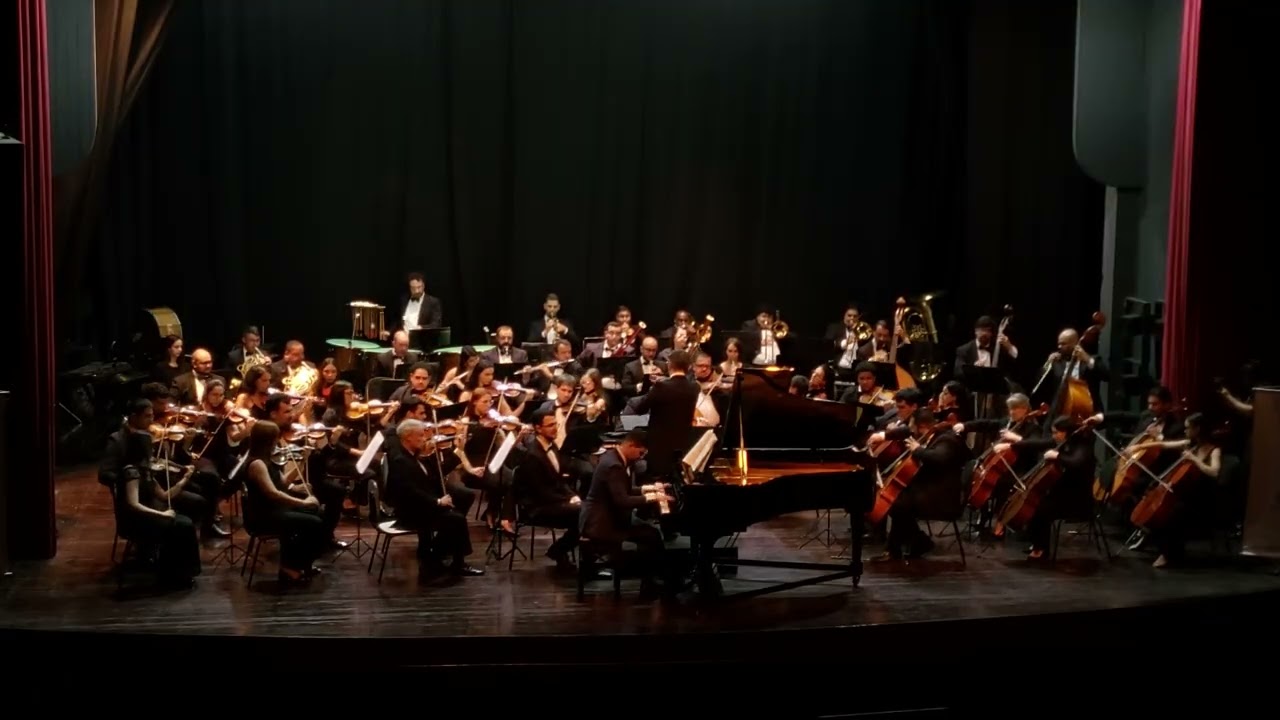 Concerto n. 2 Rachmaninoff - Solista: Felipe Naim - Orquestra Sinfônica de Limeira - Rodrigo Müller