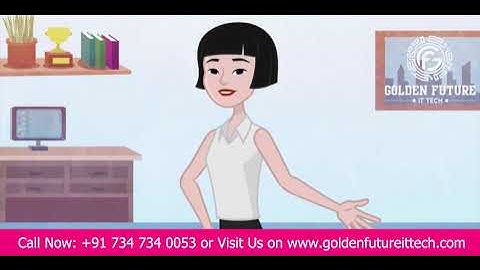 How Ravi Transformed His Dream into Reality with Golden Future IT Tech Academy | Animation Journey