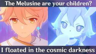 Melusine Lore - Elynas, Father of the Melusine | Genshin Impact 4.0 Scene