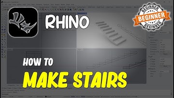 Rhino How To Make Stairs