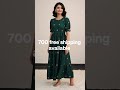 Raw silk dress 700 rs free shipping