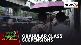 Granular class suspension, itinutulak ng EDCOM 2 sa gitna ng weather disruptions