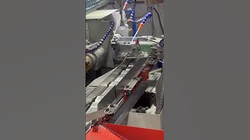 Double-headed chamfer, automatic feeding #machine #industry #factory #cnc #chamfering  #device