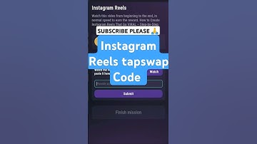 Instagram Reels tapswap Code | Instagram Reels tapswap code | #tapswapcode #tapswap #codes