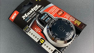[863] Flawed Design: Master Lock “dialSpeed” Digital Combination Lock