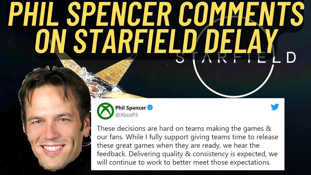 Starfield delay was 'the right thing to do' says Phil Spencer