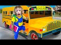 Kiki monkey tries to catch magic school bus in time  kudo animal kiki