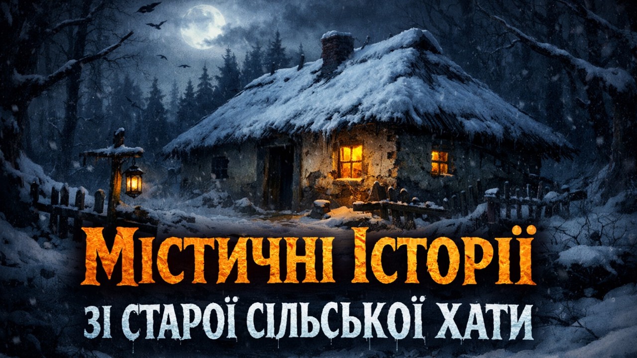 Містичні історії зі старої сільської хати.Страшні оповіді на ніч.