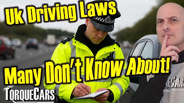 Hidden UK Driving Laws That Catch Thousands of Drivers Every Day! 👮