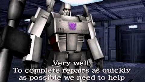 Transformers Decepticon Stage 2 Intro (PS2 Japan)