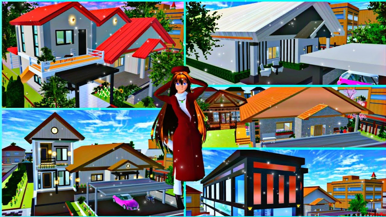 ديكورات جميله في منزل البنت😯 🌙في لعبة ساكورا سكول سمليتر sakura