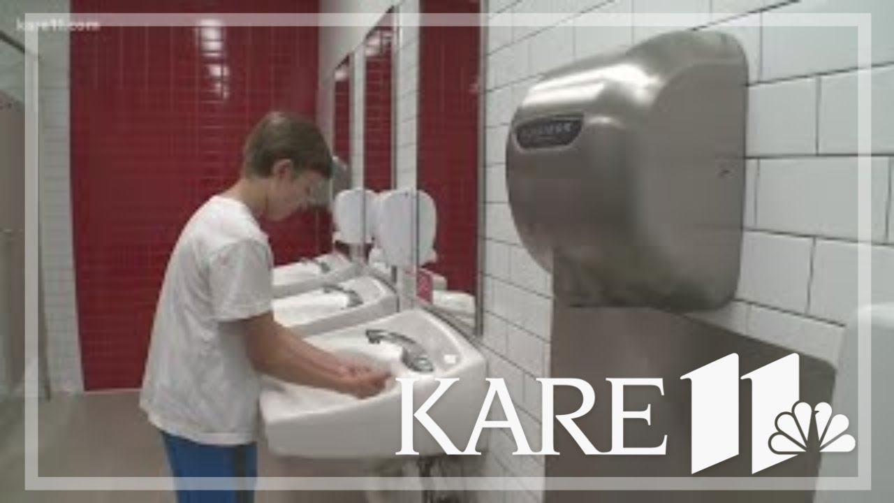 kare 11 saturday Teen scientist discovers decibel danger in hand dryers