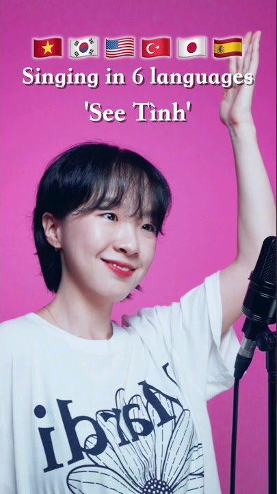 👀💖Hát 'See Tình' bằng 6 thứ tiếng #DabinCha #vietnam
