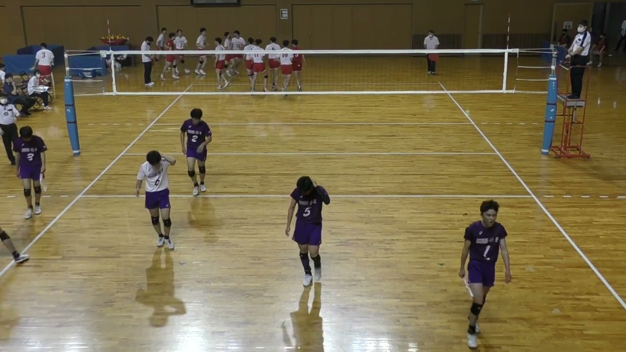 2022　 関東大会（男子）　土浦日大VS日川②　2set