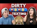*DIRTY* TEXTING CHALLENGE FT. REACT CAST