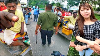 কমলাপুরে হেনস্তার স্বীকার জাপানিজ সুন্দরী। বিপাকে পড়লেন ভাষা না জানার কারনে।