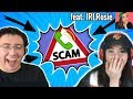 Phone Scammer vs 2 VOICE ACTORS! (He Yells at the "Elderly" LOL) Scambaiting w/ @IRLrosie !!
