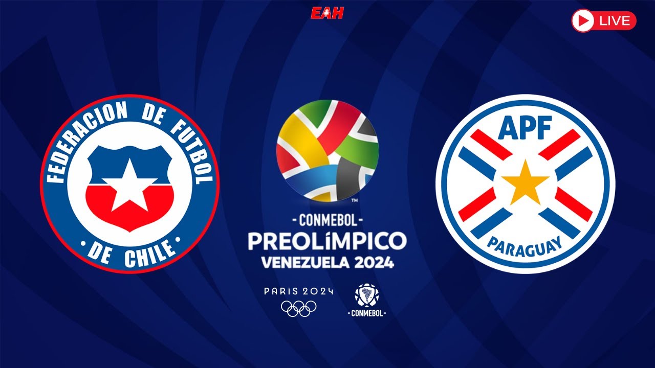 CHILE vs PARAGUAY PREOLÍMPICO VENEZUELA 2024 YouTube