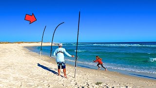 Surf Fishing the Afternoon Bite and Caught Her Favorite Dinner! (Catch and Cook)