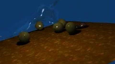 Polished Rocks Falling