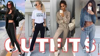 OUTFITS DEPORTIVOS de MODA 2022 | Tendencias con zapatillas, bambas, tenis ❤ muy cómodos y sencillos