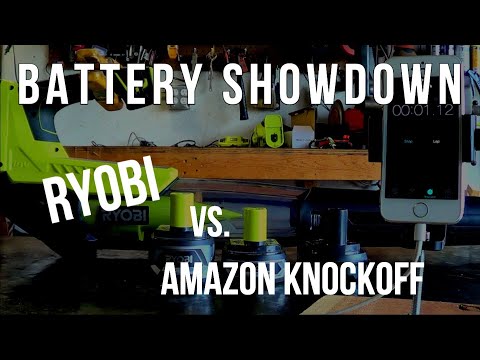 Video: Kiek elementų yra Ryobi 18v baterijoje?