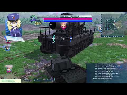 Girls und Panzer Dream Tank Match: More Online madness!