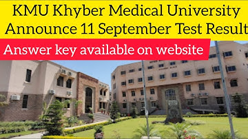 KMU-CAT test Result date 2022|Answer Key Available on website: Which Programs offer KMU-CAT Test