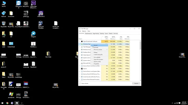[SOLVED] Windows Explorer (explorer.exe) High CPU usage
