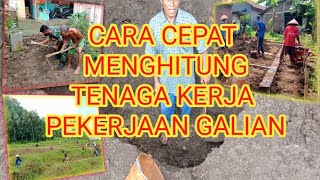 How to calculate labor wages for foundation excavation work quickly and easily