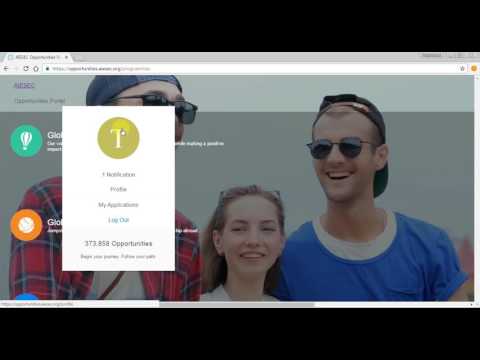 How to use Opportunities portal - AIESEC Hadrumet