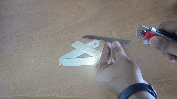 How to self load blade of Kutir Utility Knife