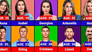 Age Comparison: Famous Footballers and Their Wives\/Girlfriends