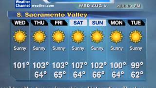 A Week Long 100+ Degree Heat Wave Ahead
