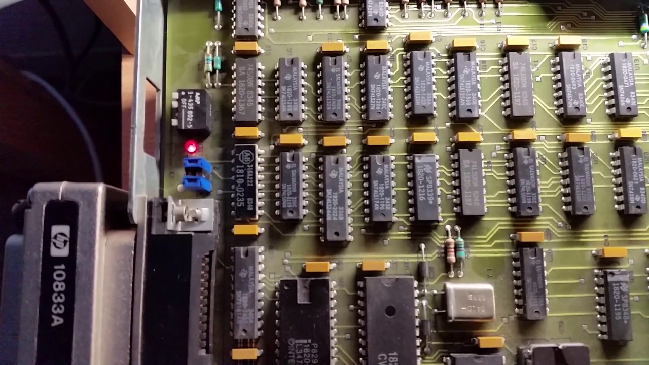 Booting an HP9816 with a HP9134XV MFM hard drive