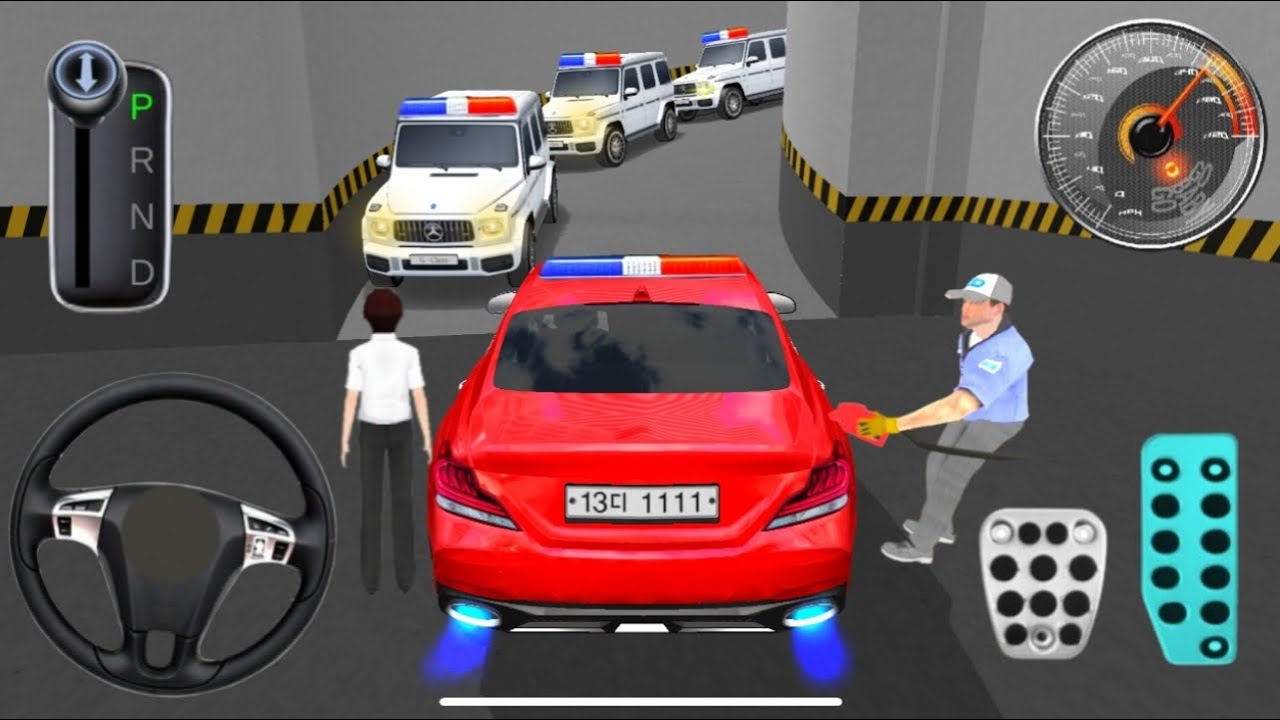 New Sedan Car Kia Stinger in Parking Building - 3D Driving Class 2025 - best Android gameplay