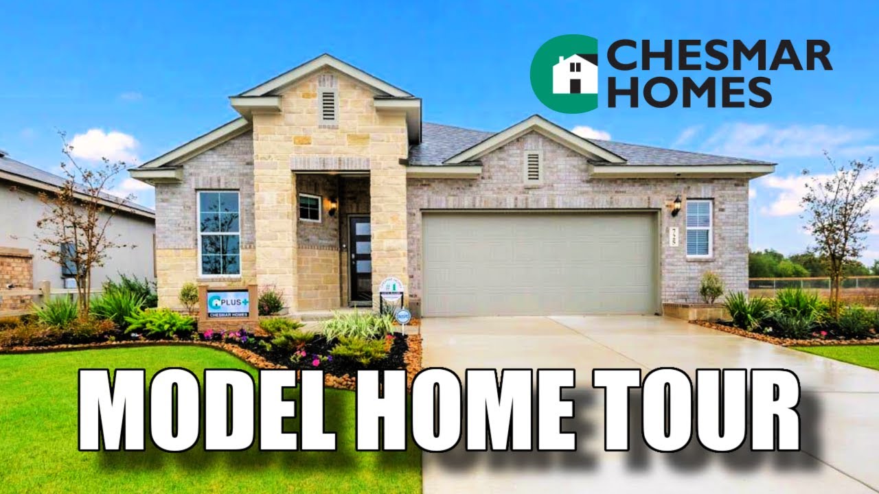 Chesmar Homes in August Fields I New Braunfels, TX Model Home Tour